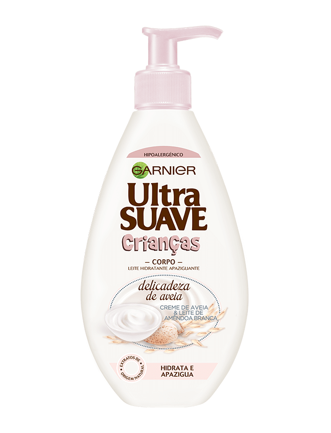 Leite Hidratante Ultra Suave Delicadeza de Aveia Crianças
